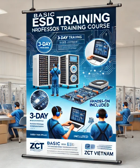 KHÓA HỌC ĐÀO TẠO KIẾN THỨC CƠ BẢN VỀ CHỐNG TĨNH ĐIỆN (ESD) 11 Đào tạo ESD