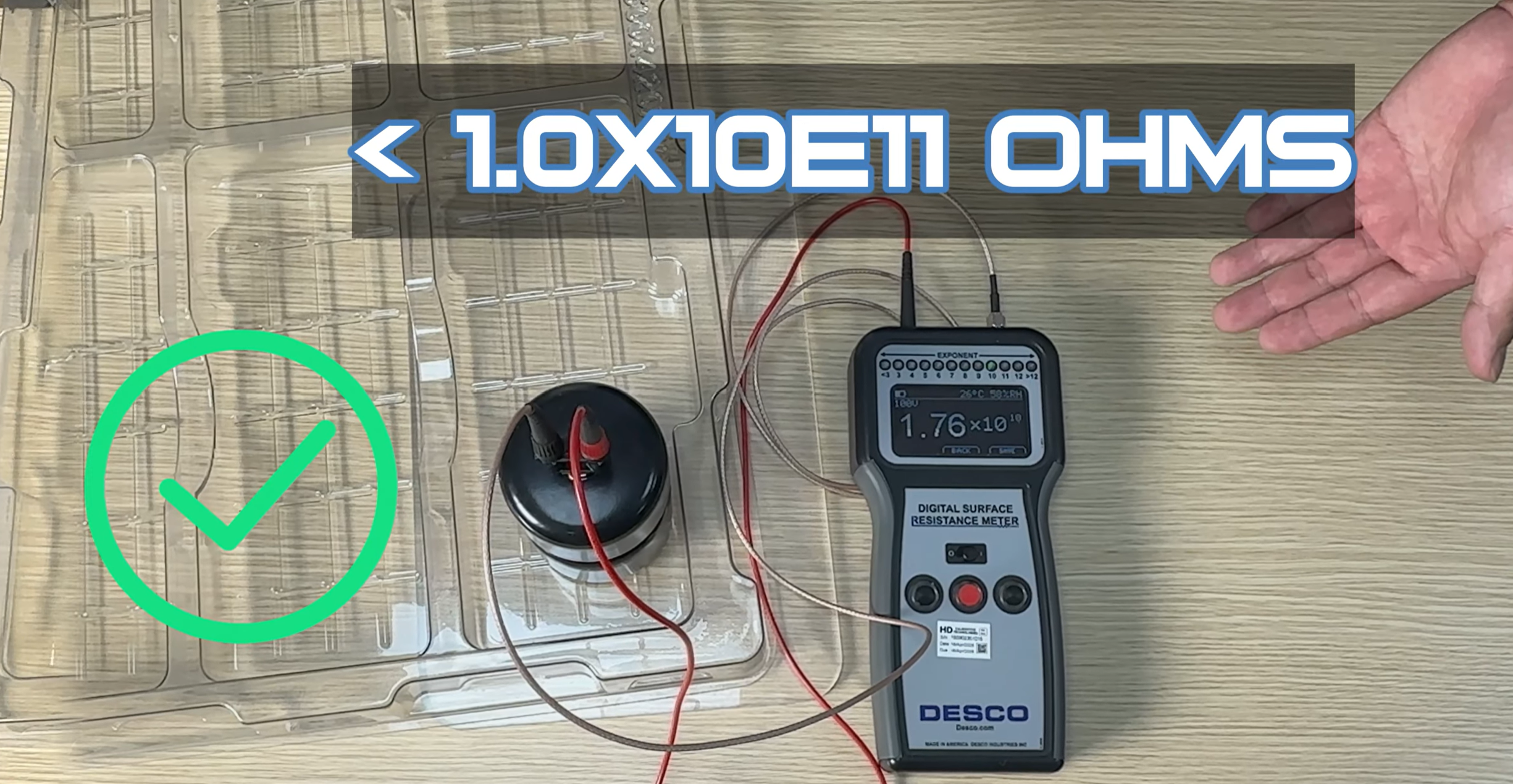 Kiểm tra chất lượng khay chống tĩnh điện ( ESD Tray) theo tiêu chuẩn ANSI/ESD S20.20