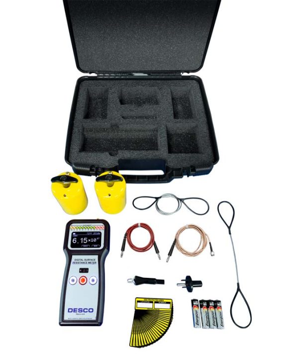 DESCO 19290 - Máy đo điện trở tĩnh điện 8 desco 19290 contents 1764555667542
