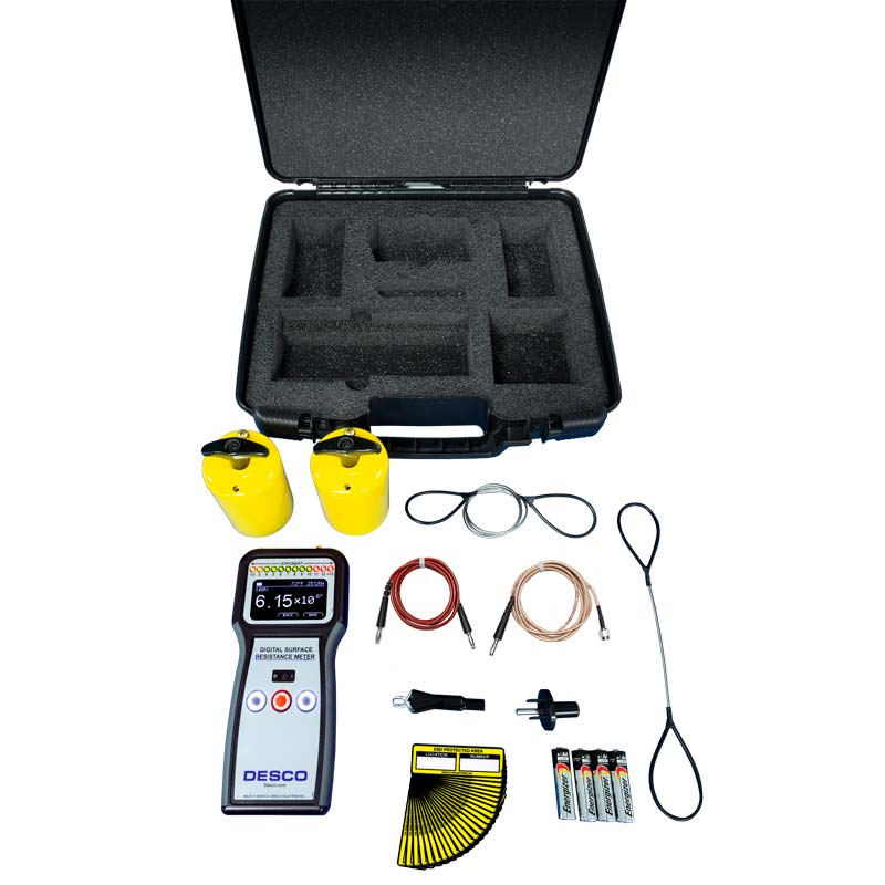 DESCO 19290 - Máy đo điện trở tĩnh điện 4 desco 19290 contents 1764555667542